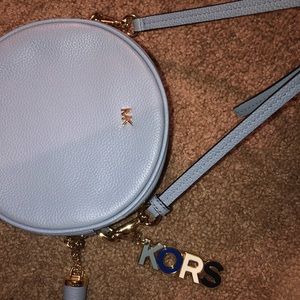 Light blue Crossbody Michael Kors purse